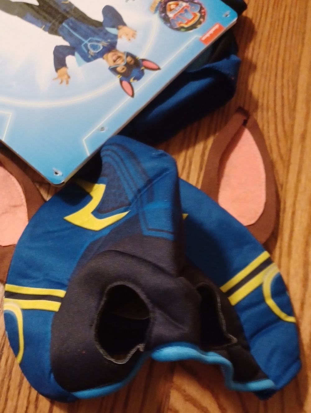 Paw Patrol Blue and Yellow Chase Hat with Brown Ears